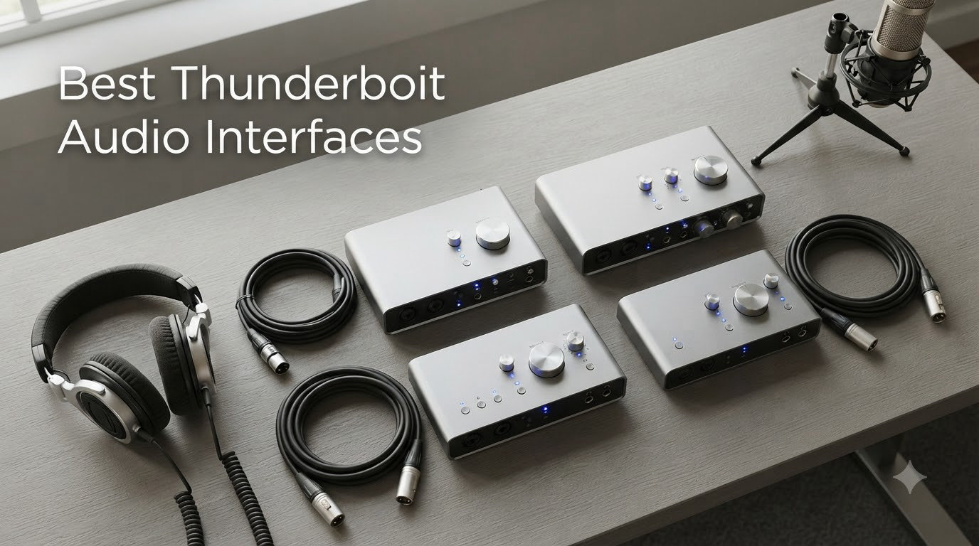 Best Thunderbolt Audio Interfaces