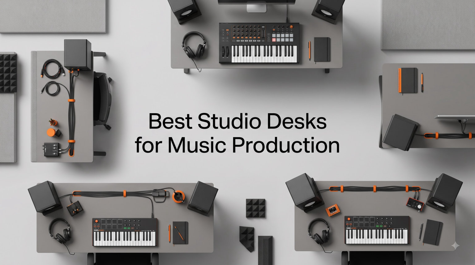 Best Studio Desks for Music Production