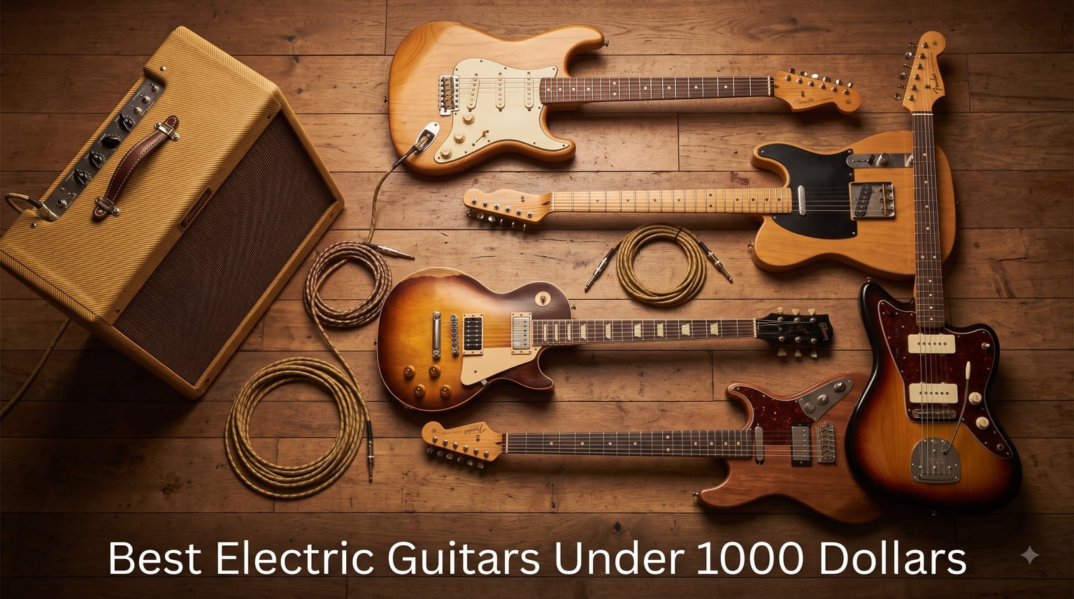 Best Electric Guitars Under 1000 Dollars