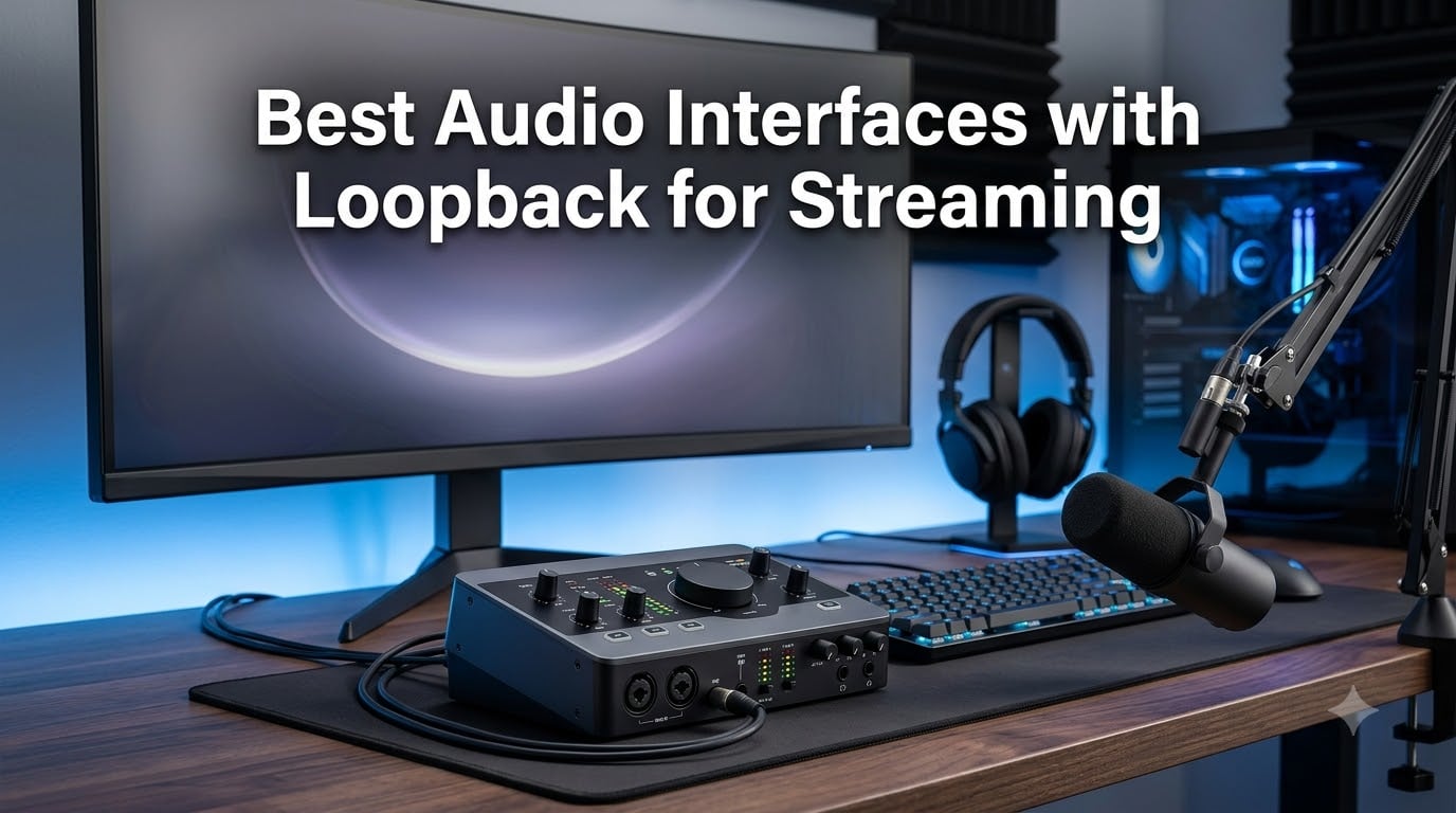 Best Audio Interfaces with Loopback for Streaming