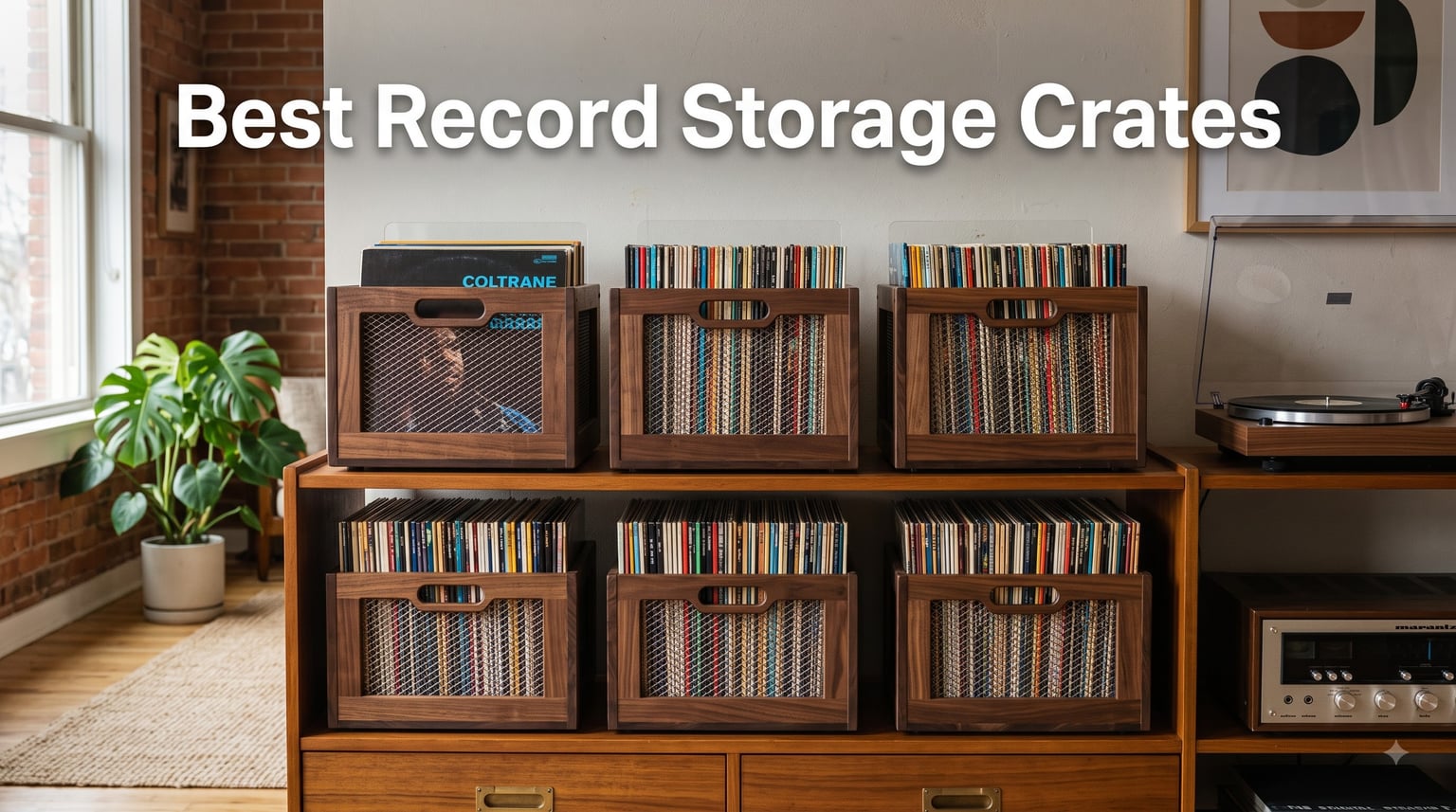 Best Record Storage Crates