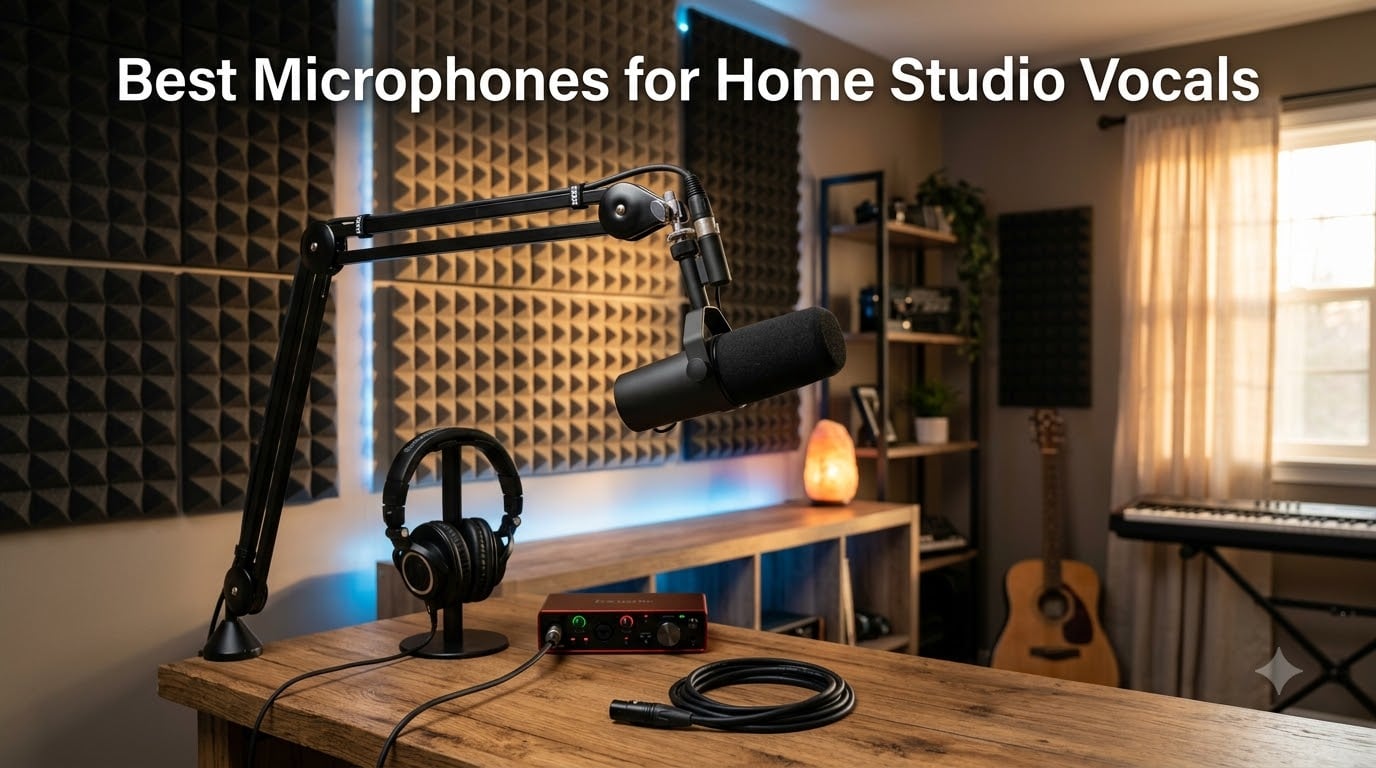 Best Microphones for Home Studio Vocals