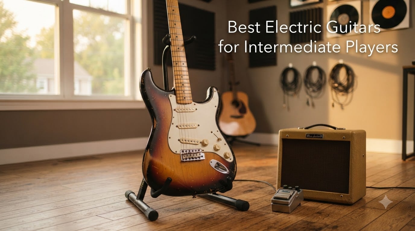 Best Electric Guitars for Intermediate Players