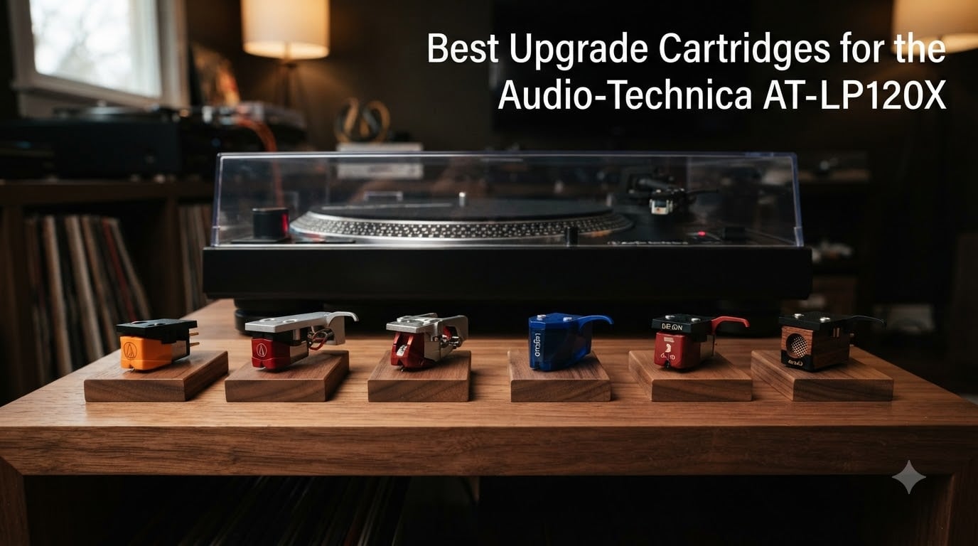 Best Upgrade Cartridges for the Audio-Technica AT-LP120X