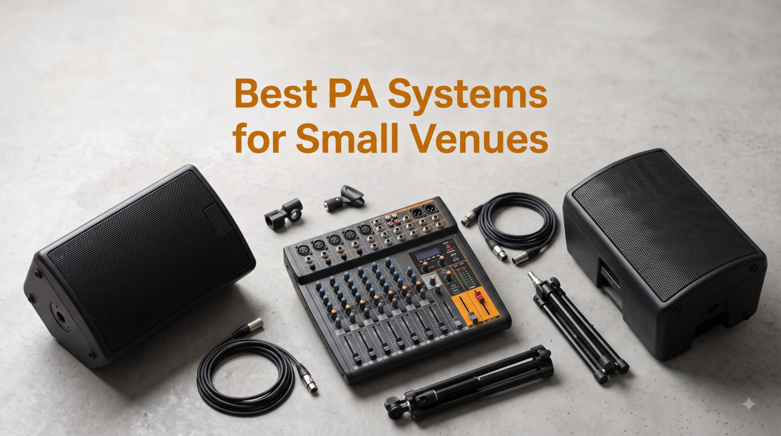Best PA Systems for Small Venues