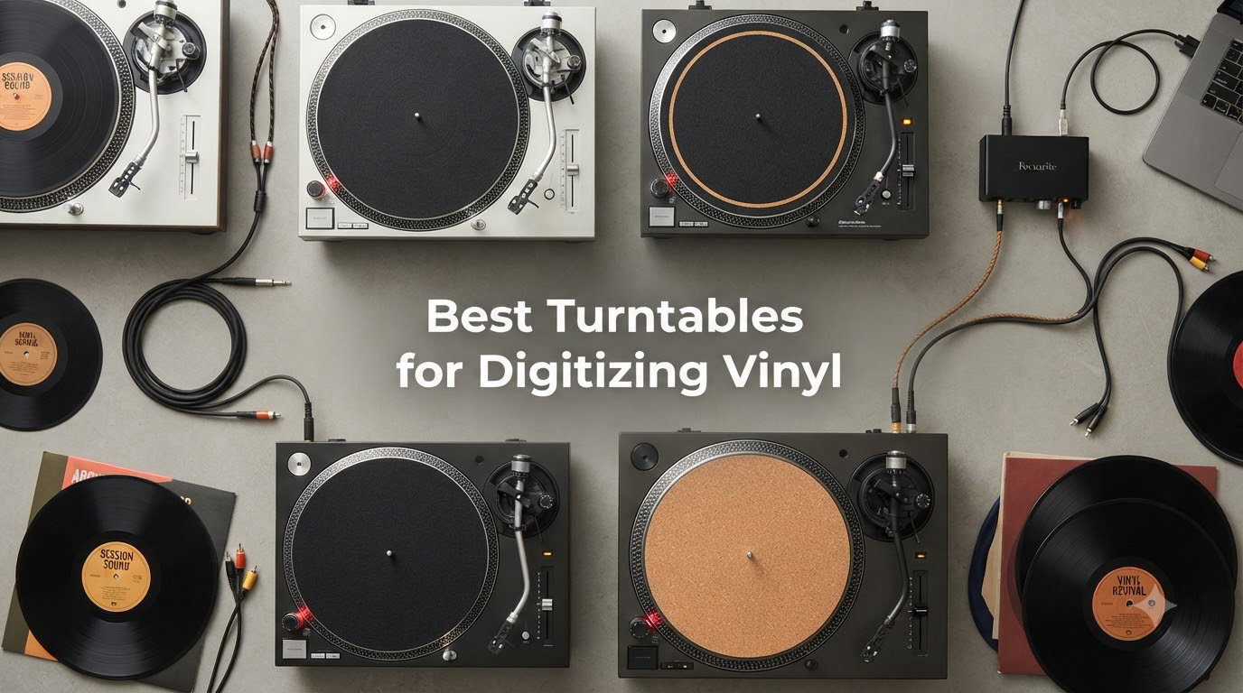 Best Turntables for Digitizing Vinyl