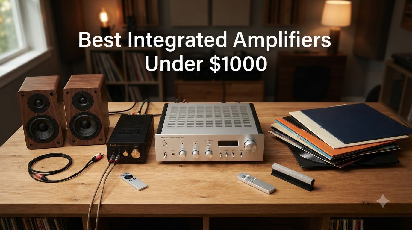 Best Integrated Amplifiers Under $1000