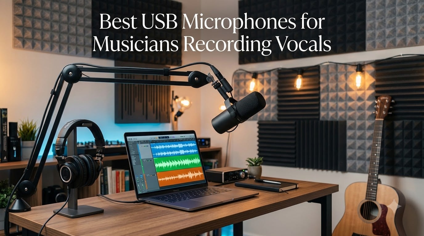 Best USB Microphones for Musicians Recording Vocals