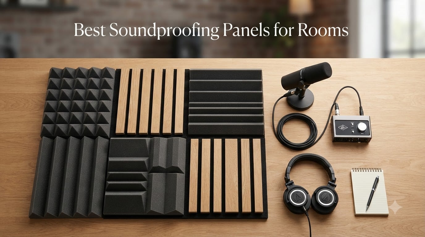 Best Soundproofing Panels for Rooms