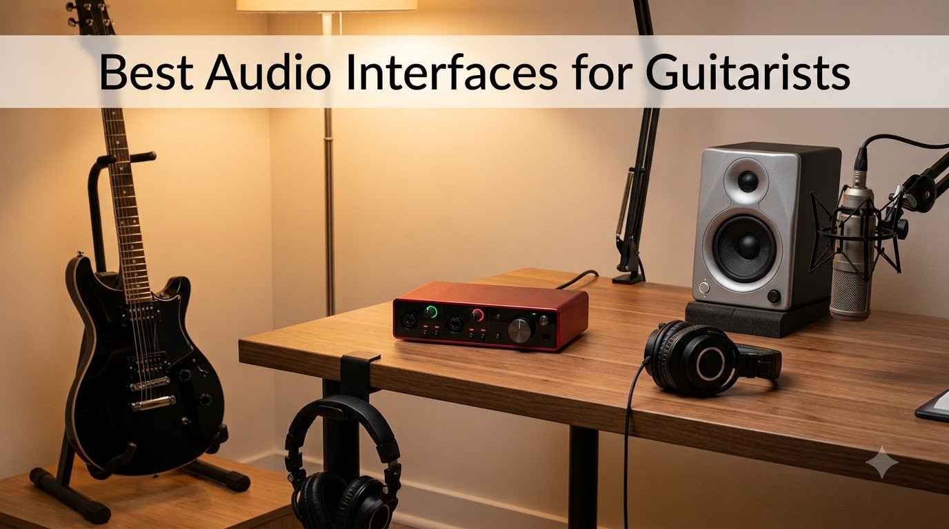 Best Audio Interfaces for Guitarists