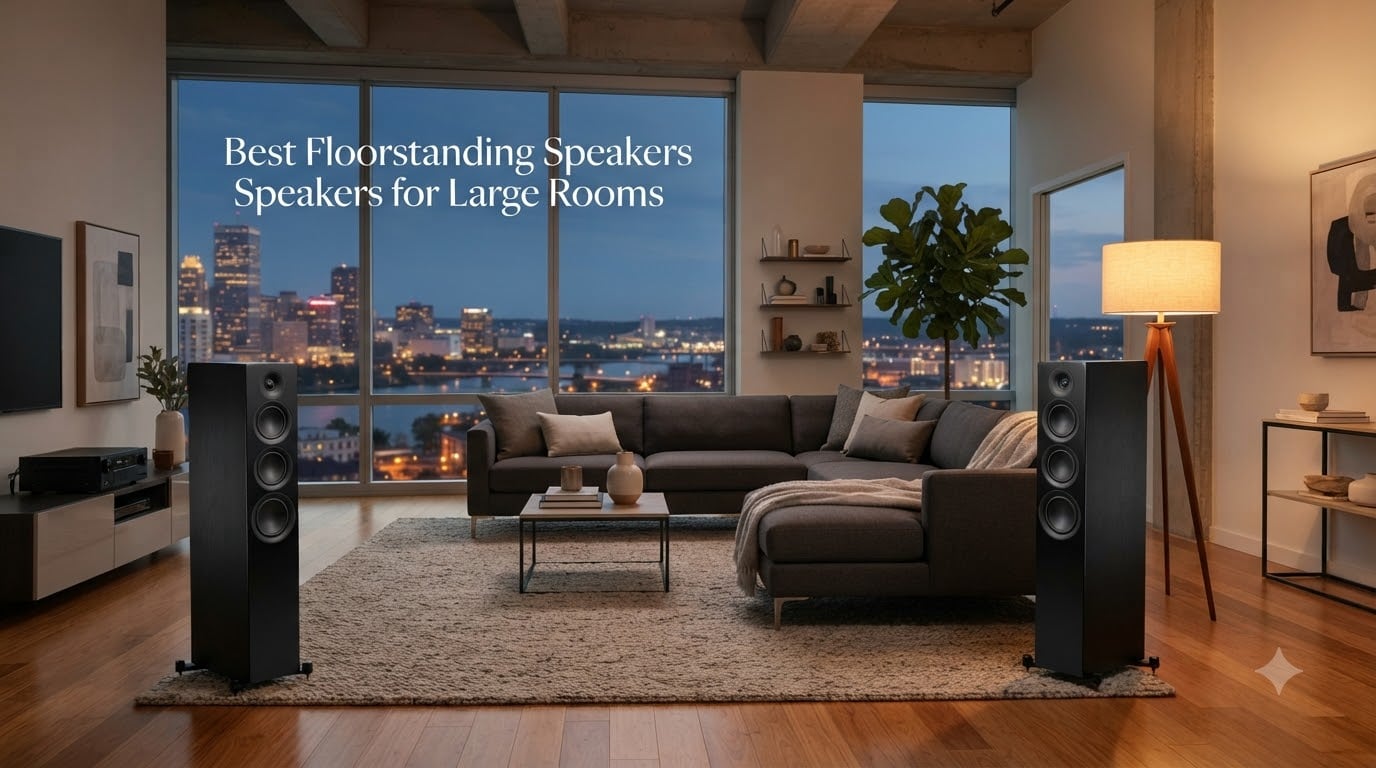 Best Floorstanding Speakers for Large Rooms