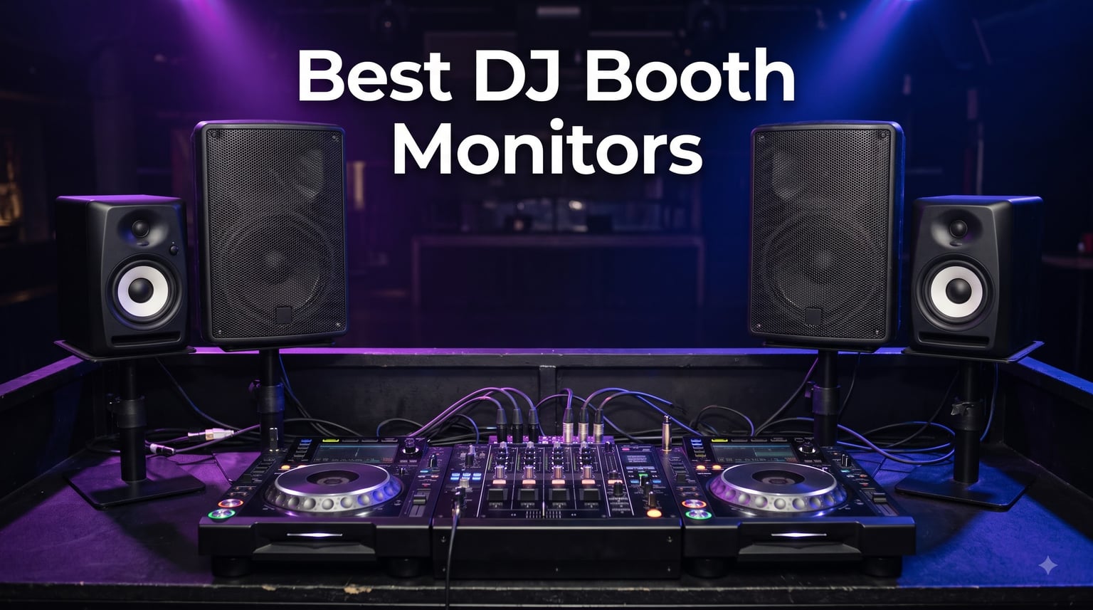 Best DJ Booth Monitors