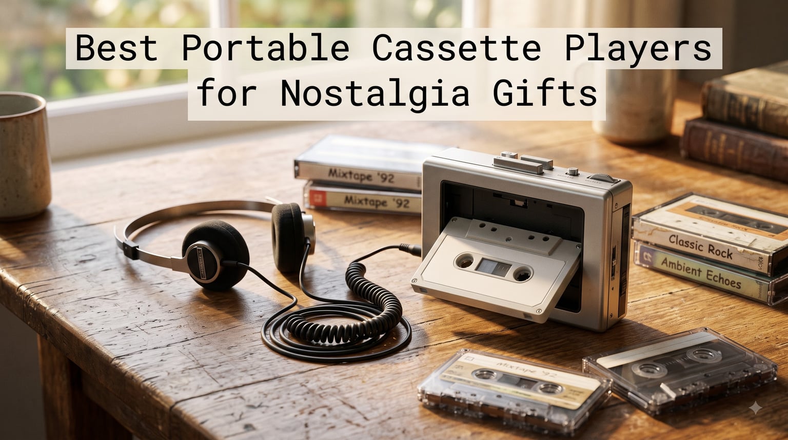 Best Portable Cassette Players for Nostalgia Gifts