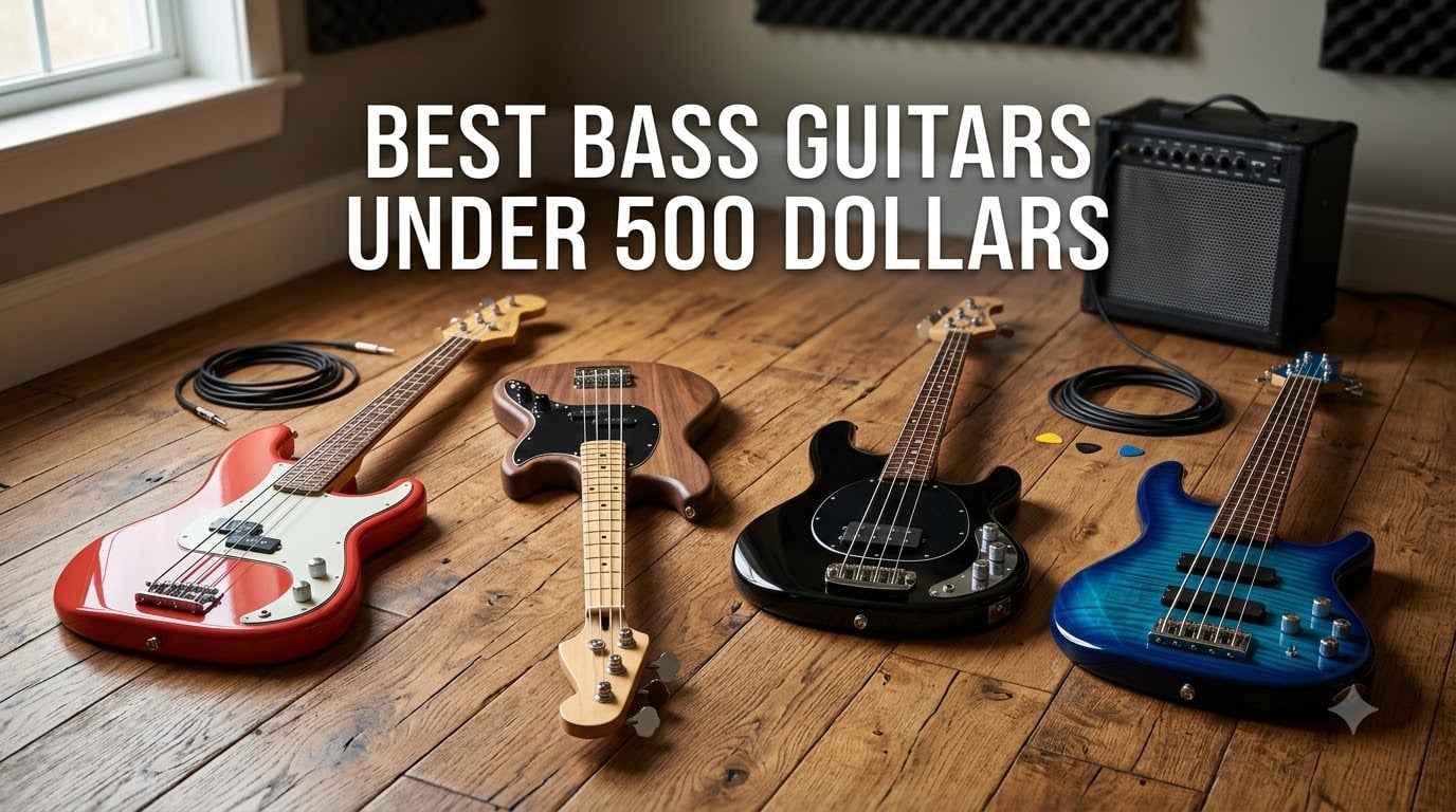 Best Bass Guitars Under 500 Dollars