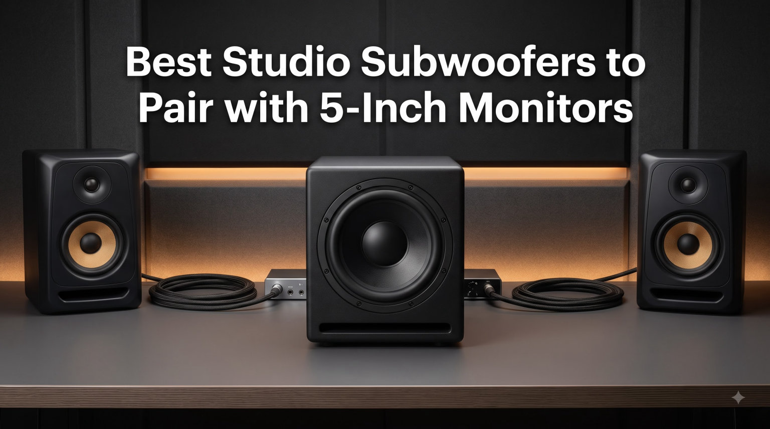 Best Studio Subwoofers to Pair with 5-Inch Monitors