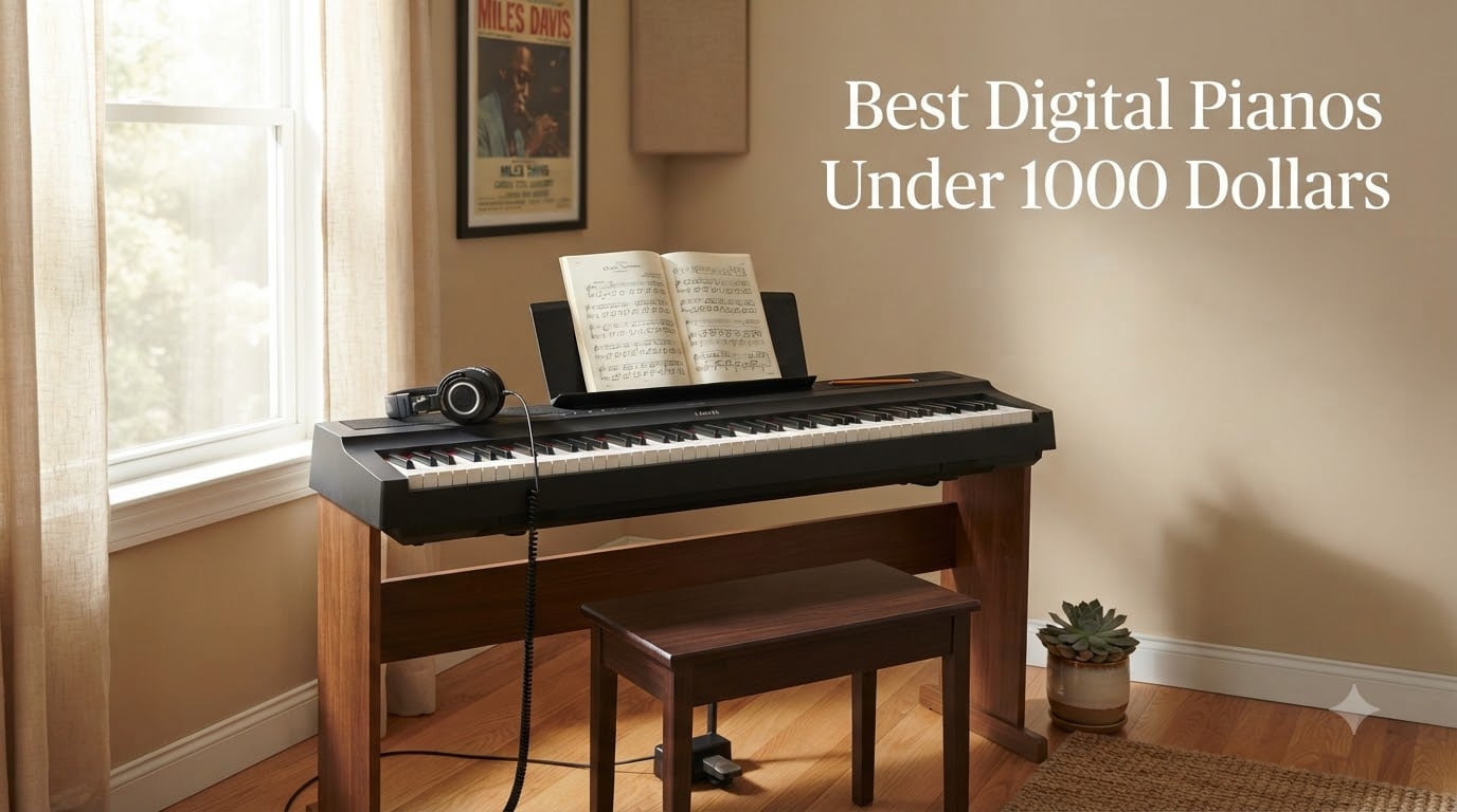 Best Digital Pianos Under 1000 Dollars