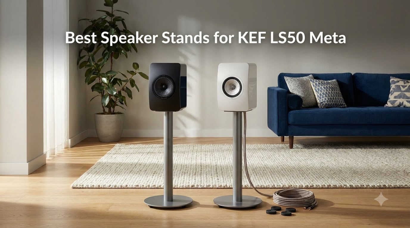 Best Speaker Stands for KEF LS50 Meta