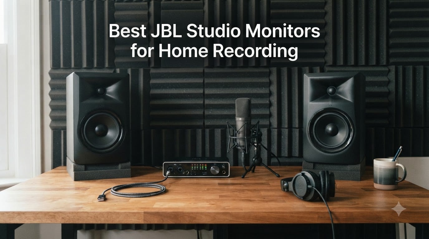 Best JBL Studio Monitors for Home Recording