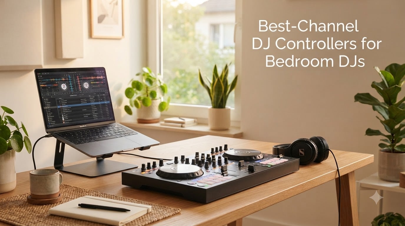 Best 2-Channel DJ Controllers for Bedroom DJs