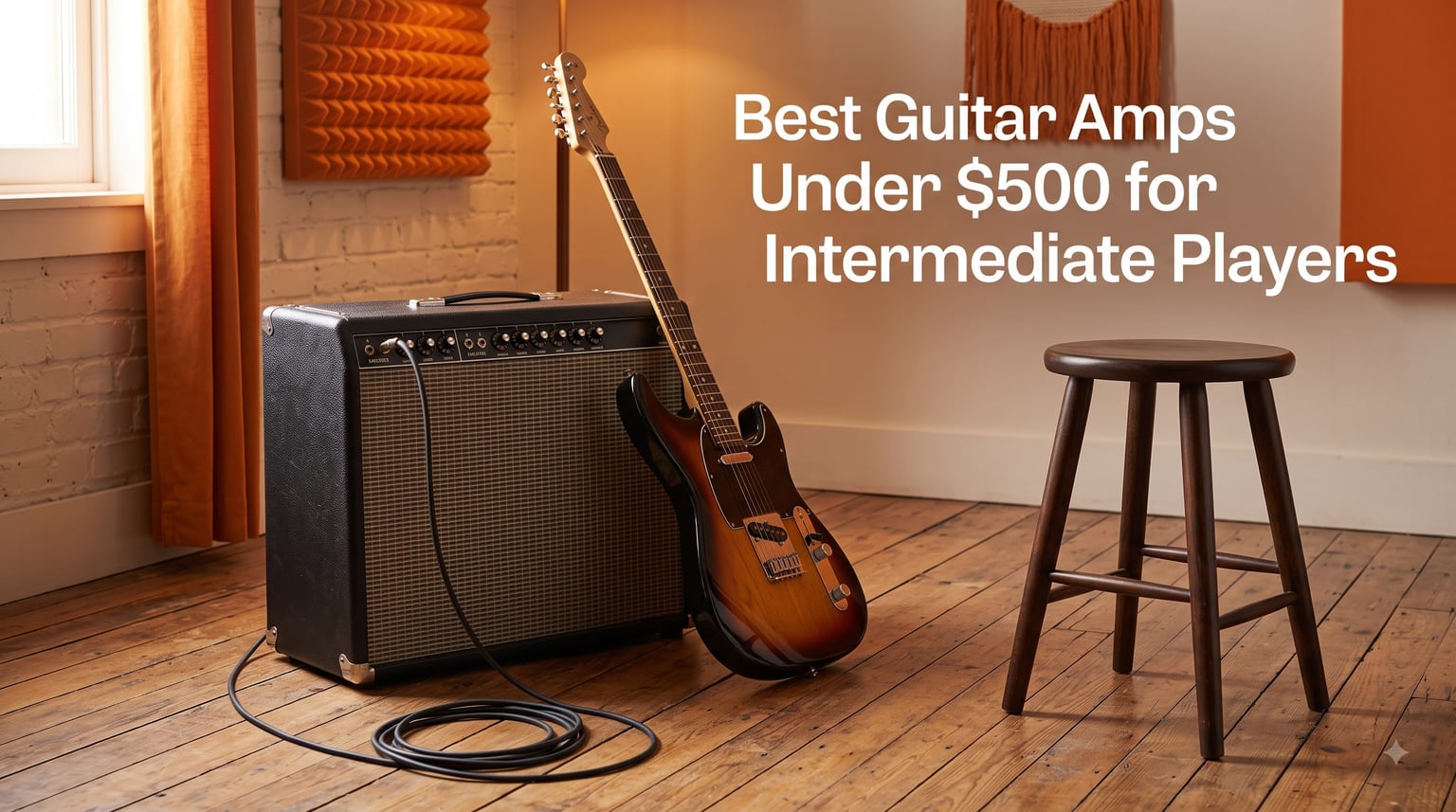 Best Guitar Amps Under $500 for Intermediate Players