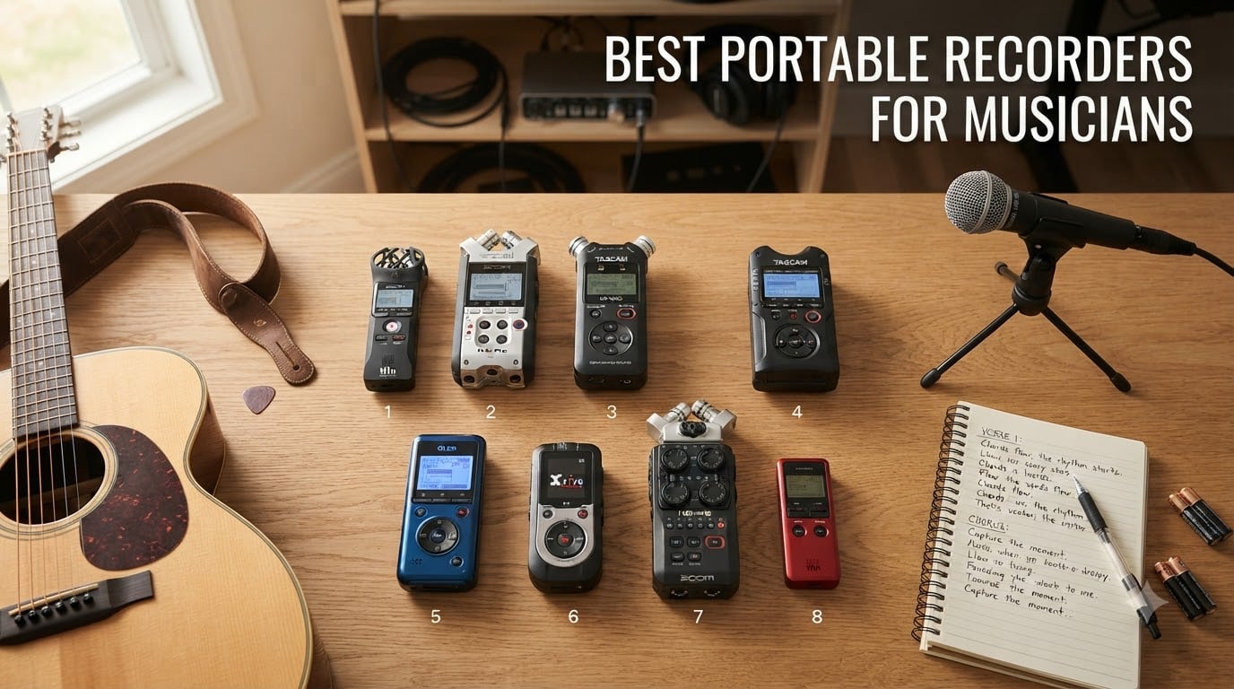 Best Portable Recorders for Musicians