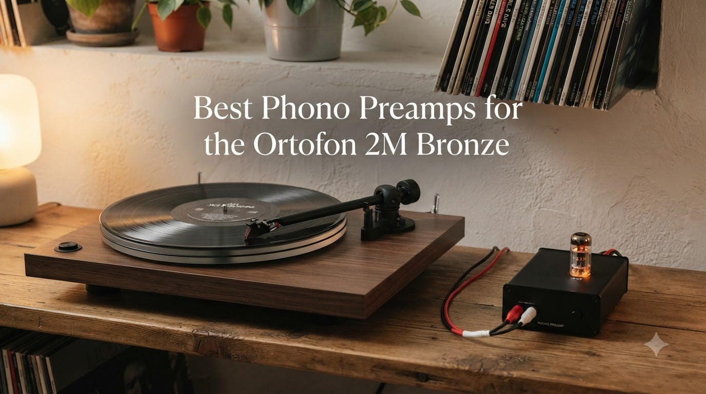 Best Phono Preamps for the Ortofon 2M Bronze