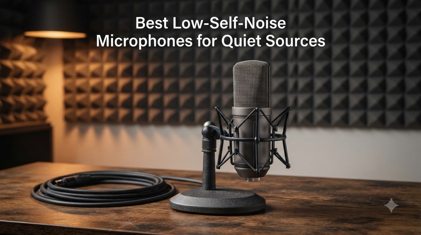 Best Low-Self-Noise Microphones for Quiet Sources