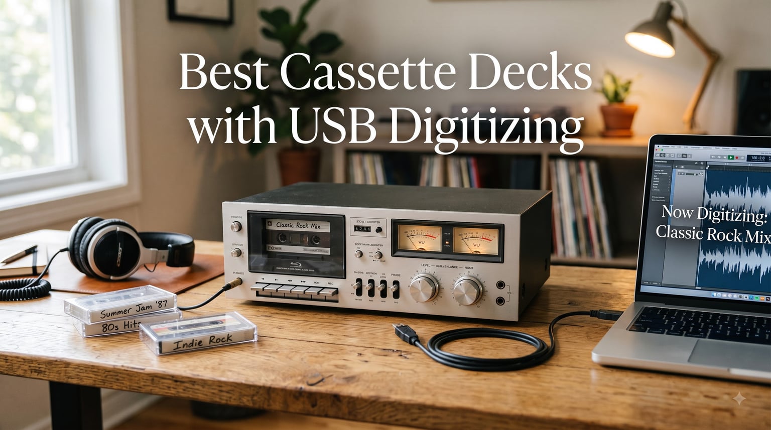 Best Cassette Decks with USB Digitizing