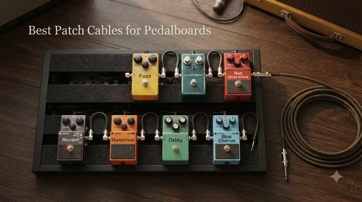 Best Patch Cables for Pedalboards