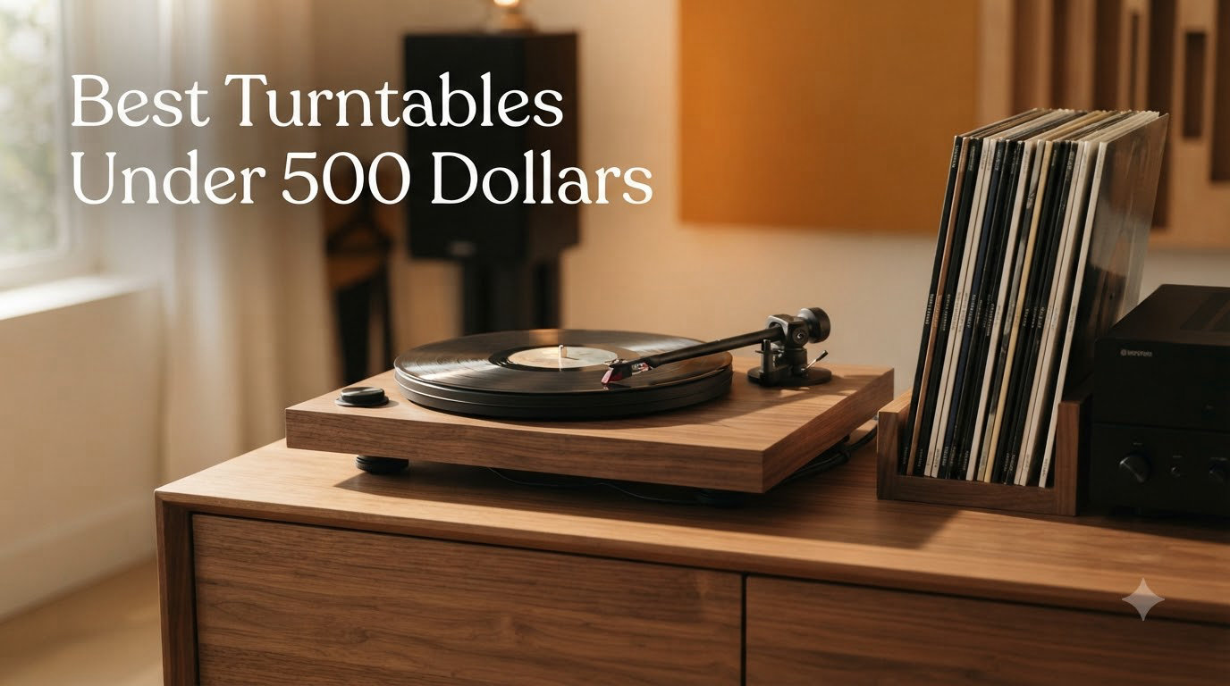 Best Turntables Under 500 Dollars