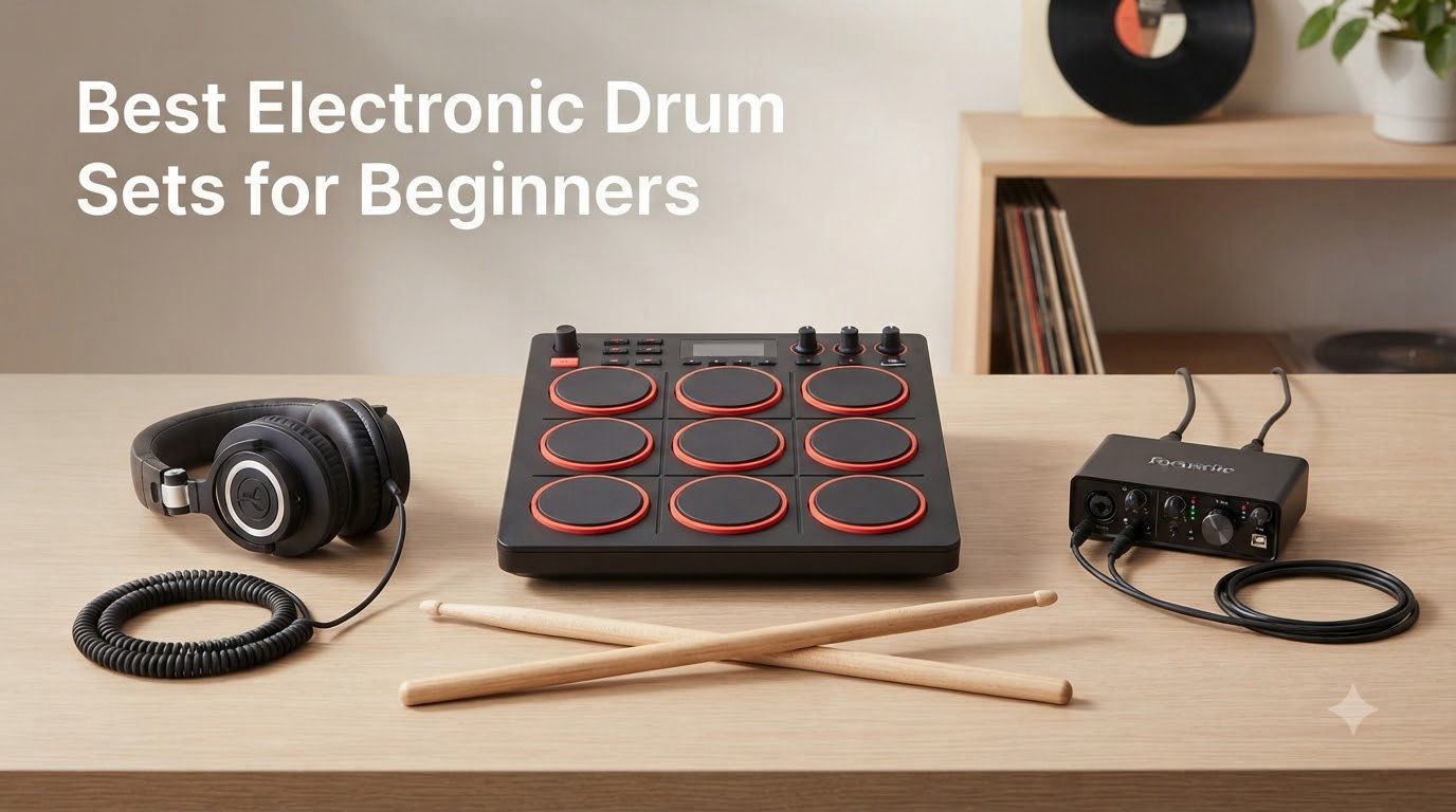 Best Electronic Drum Sets for Beginners