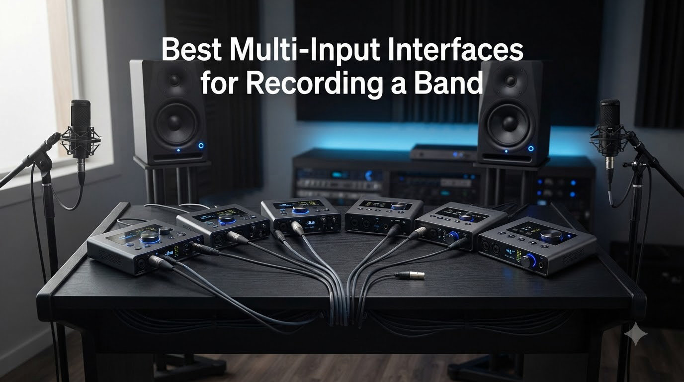 Best Multi-Input Interfaces for Recording a Band