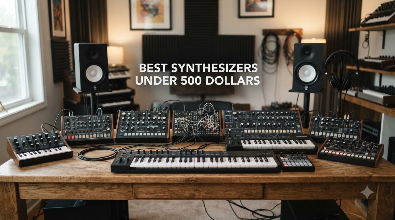 Best Synthesizers Under 500 Dollars