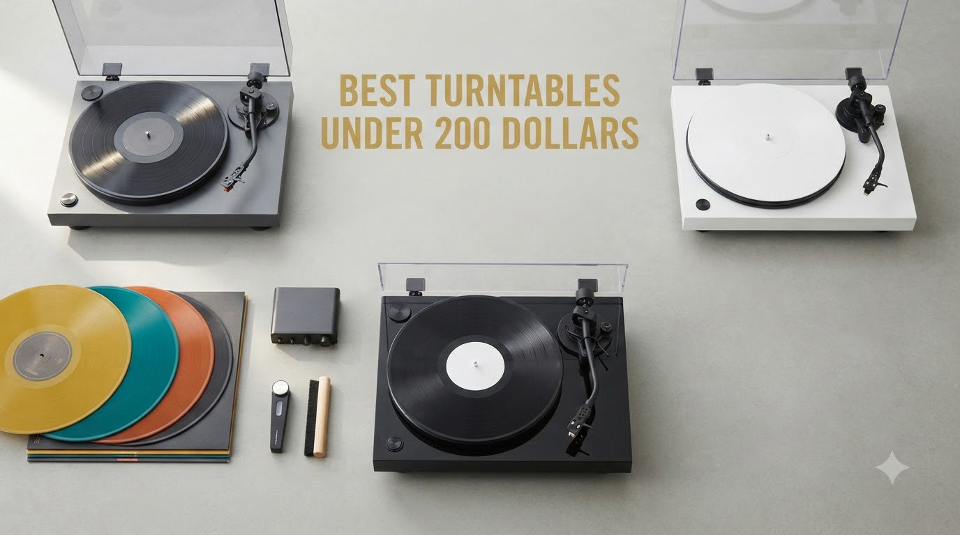 Best Turntables Under 200 Dollars