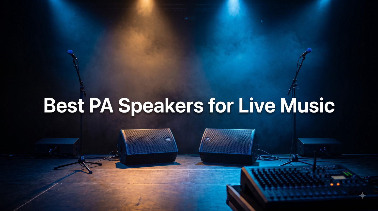 Best PA Speakers for Live Music