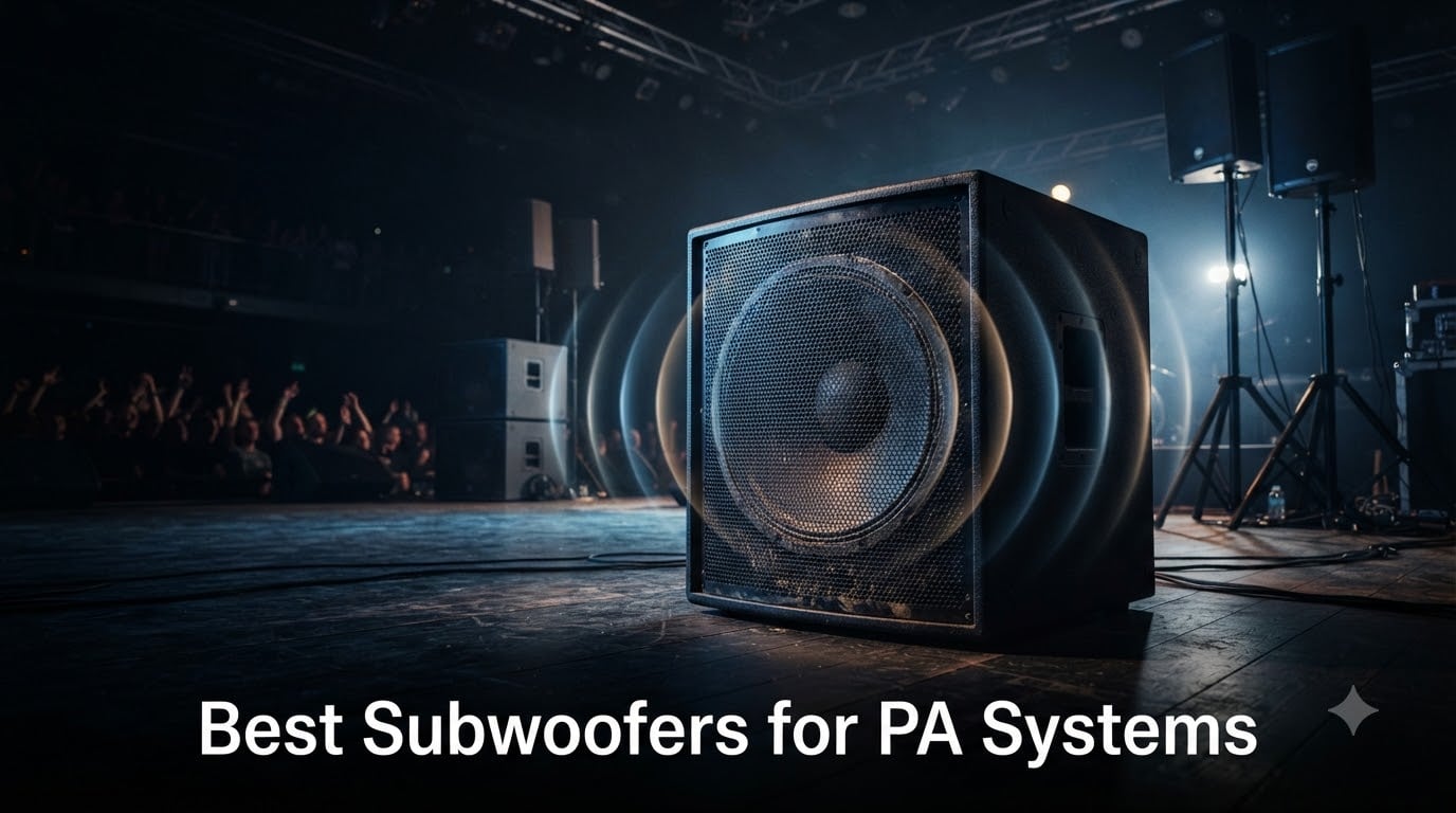 Best Subwoofers for PA Systems
