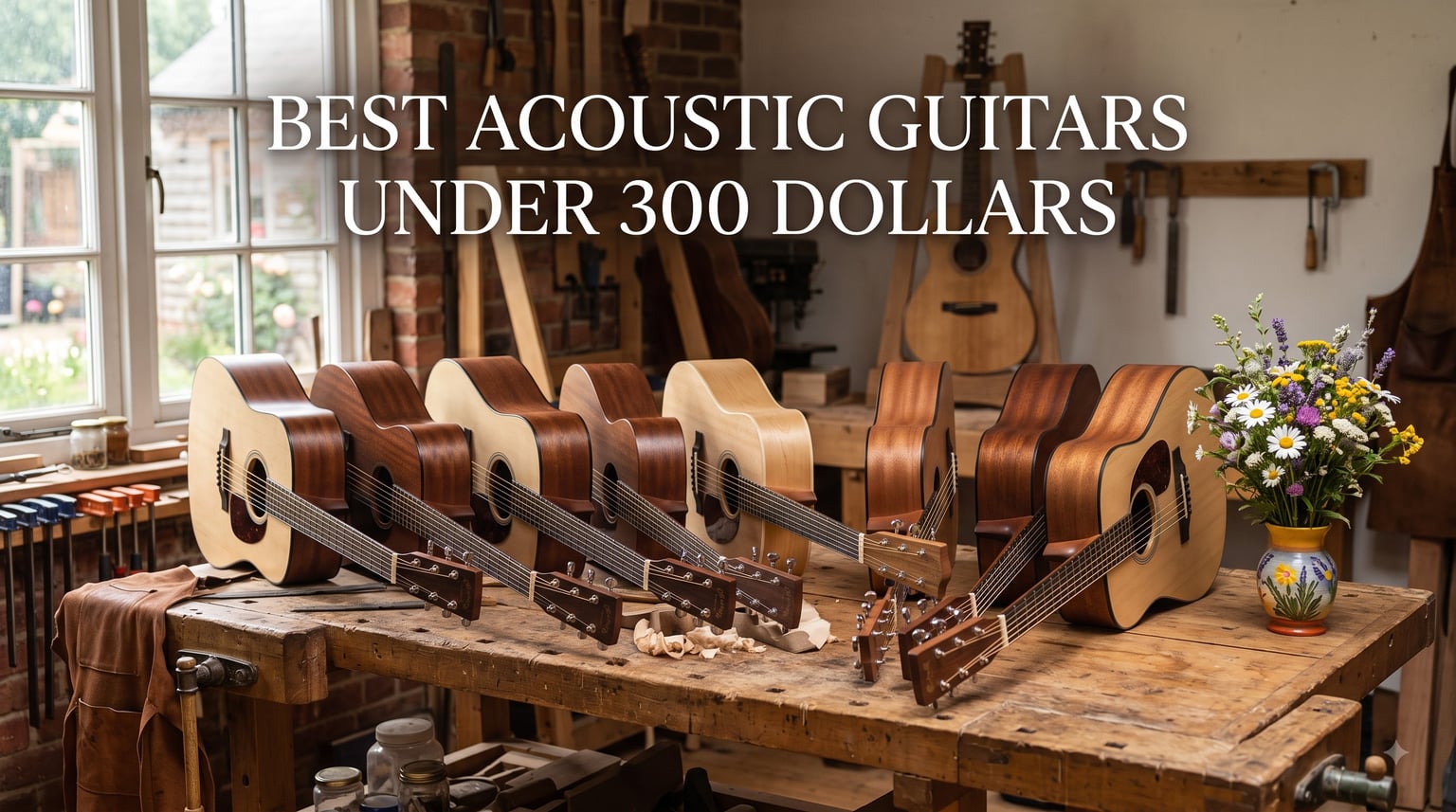 Best Acoustic Guitars Under 300 Dollars