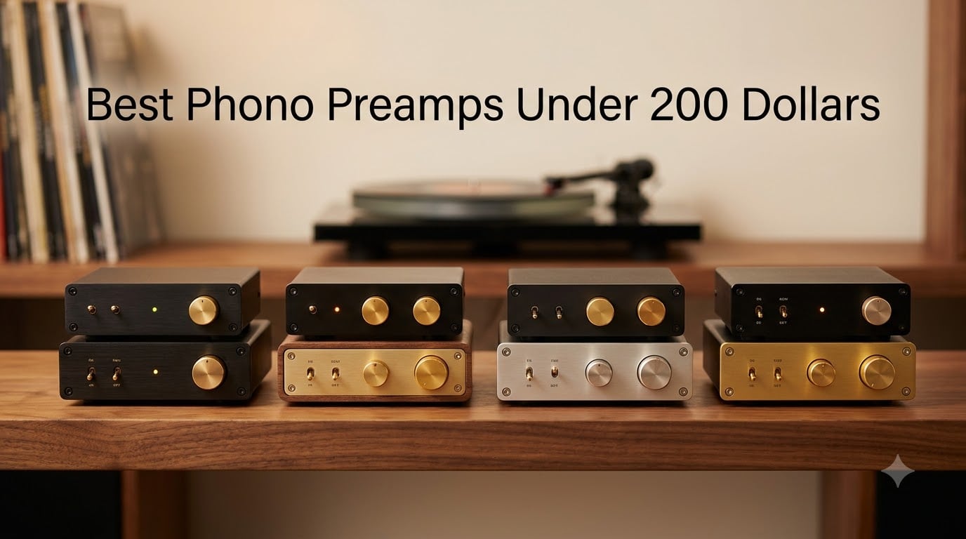 Best Phono Preamps Under 200 Dollars