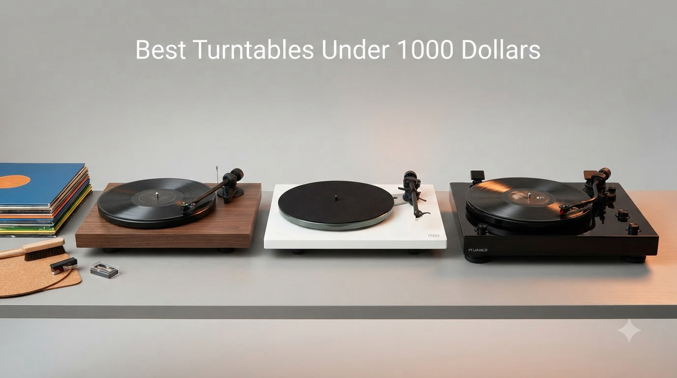 Best Turntables Under 1000 Dollars