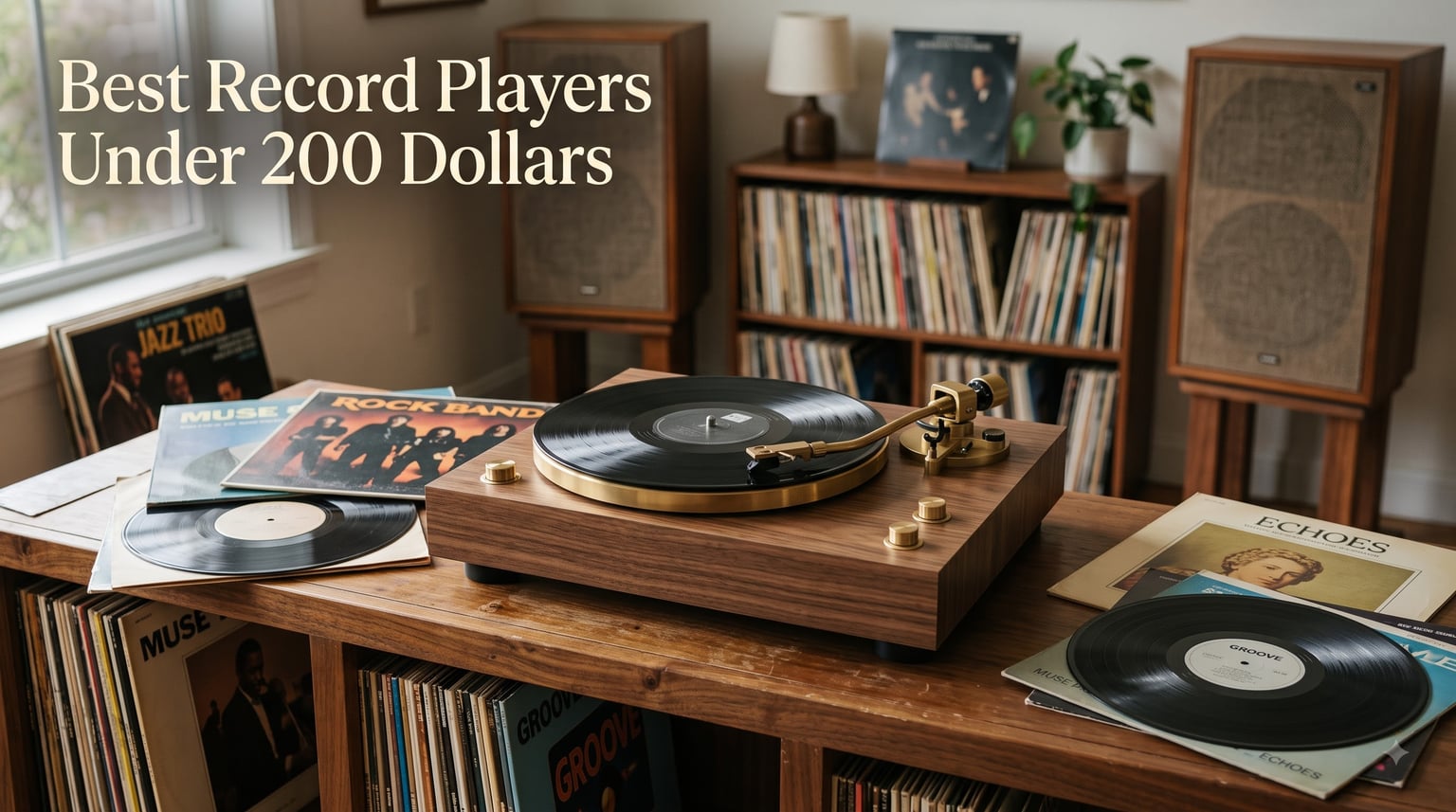 Best Record Players Under 200 Dollars