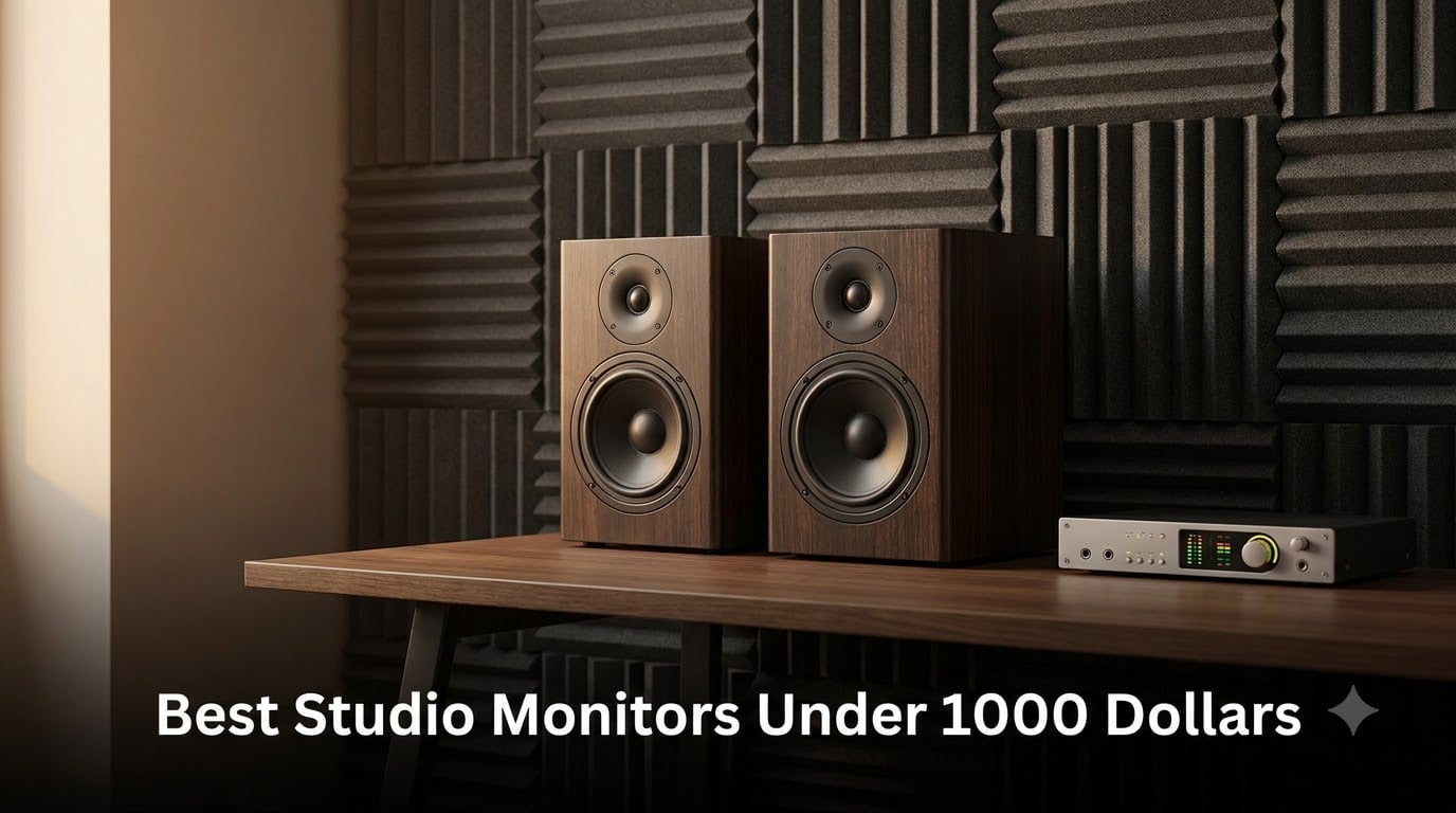 Best Studio Monitors Under 1000 Dollars