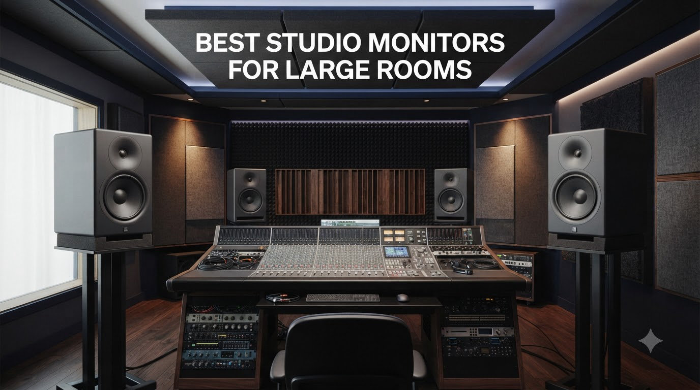 Best Studio Monitors for Large Rooms