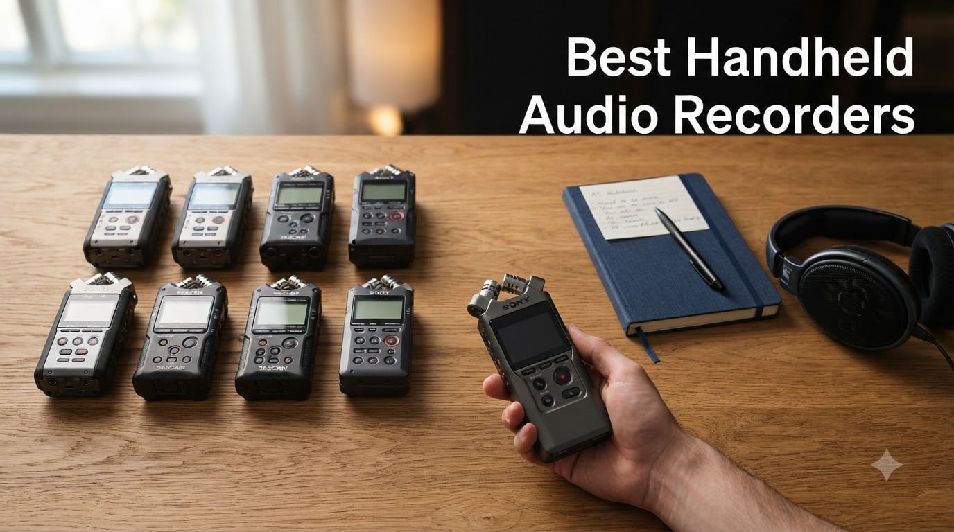 Best Handheld Audio Recorders