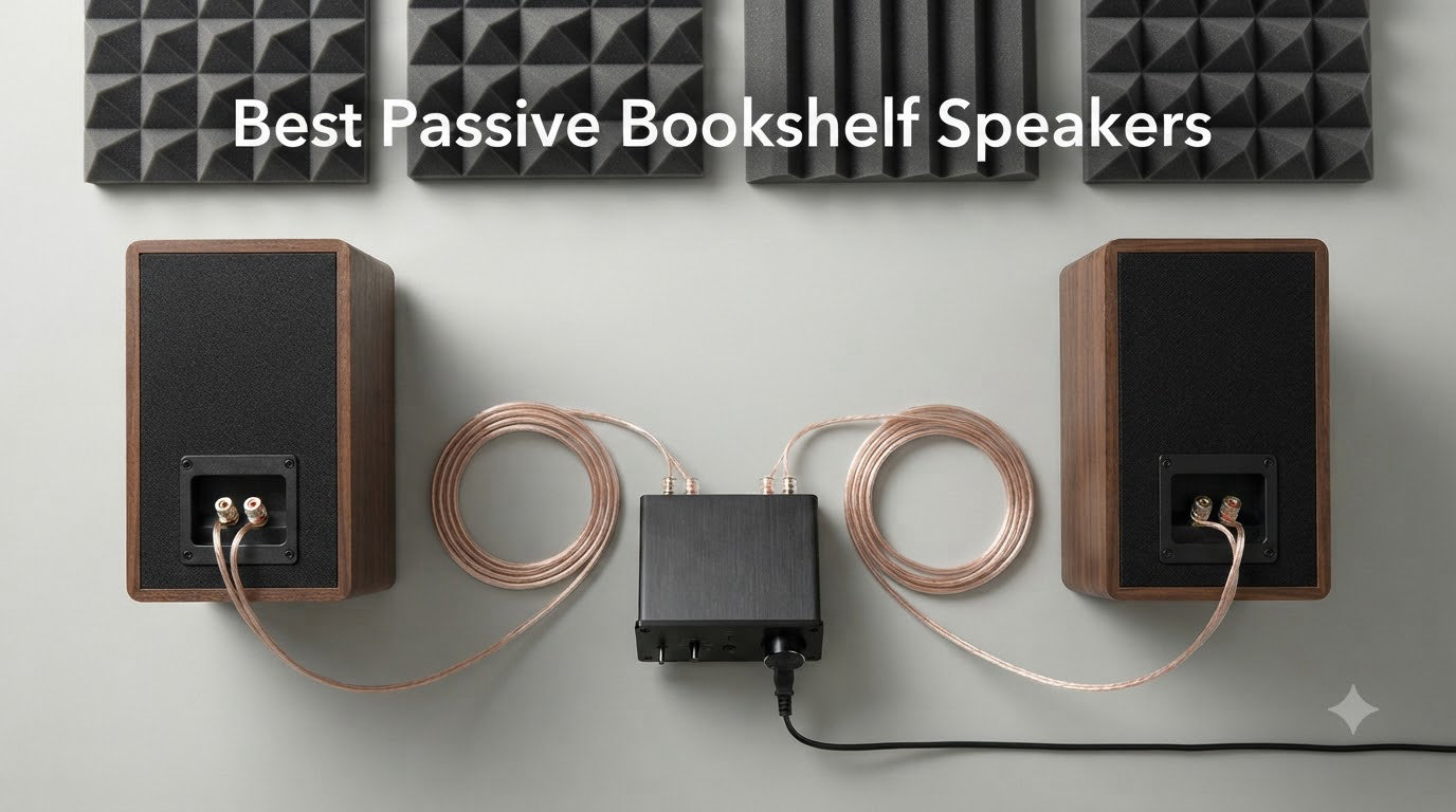 Best Passive Bookshelf Speakers