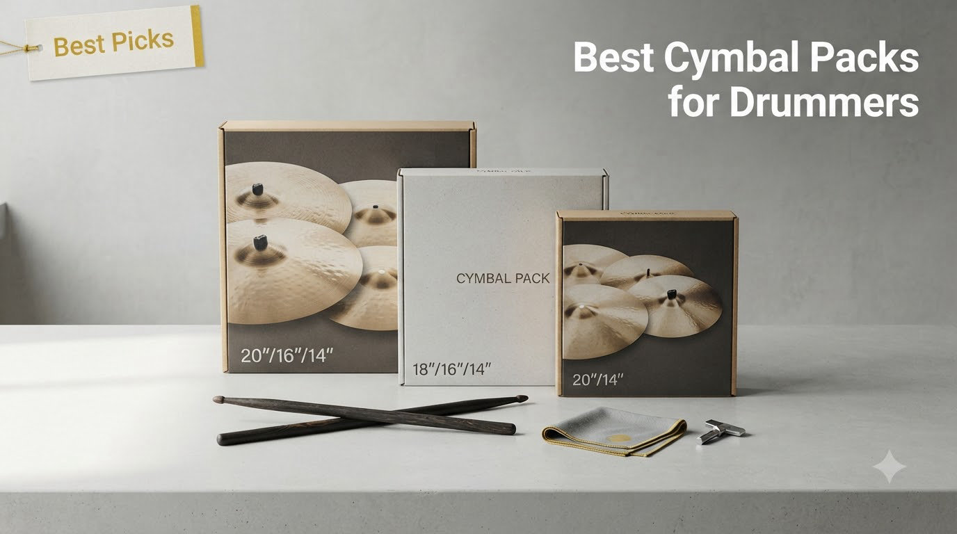 Best Cymbal Packs for Drummers