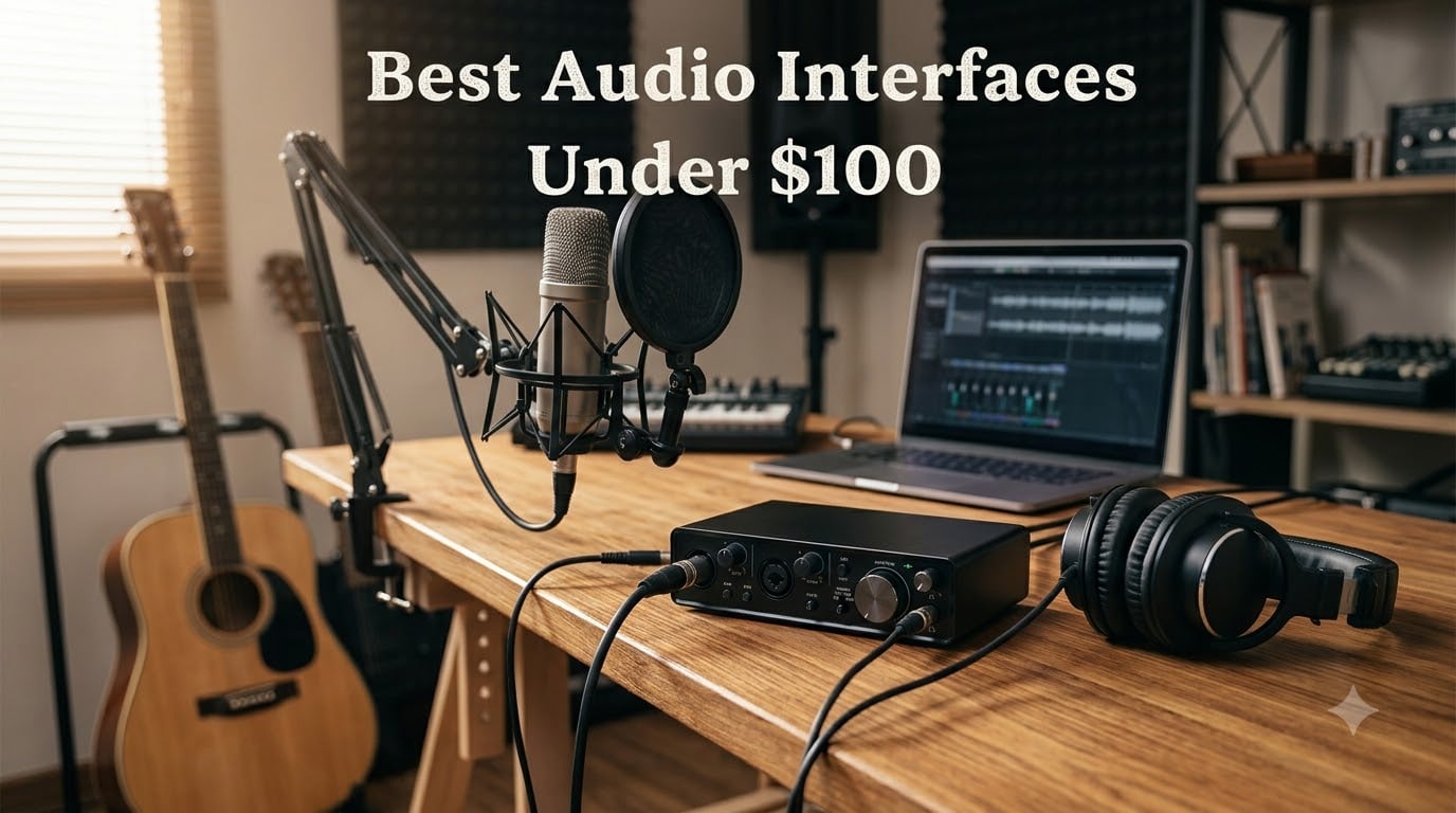 Best Audio Interfaces Under $100