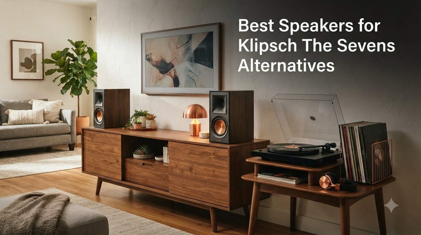 Best Speakers for Klipsch The Sevens Alternatives