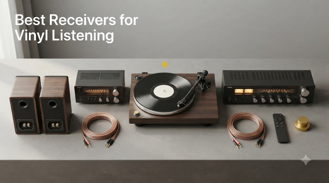 Best Receivers for Vinyl Listening