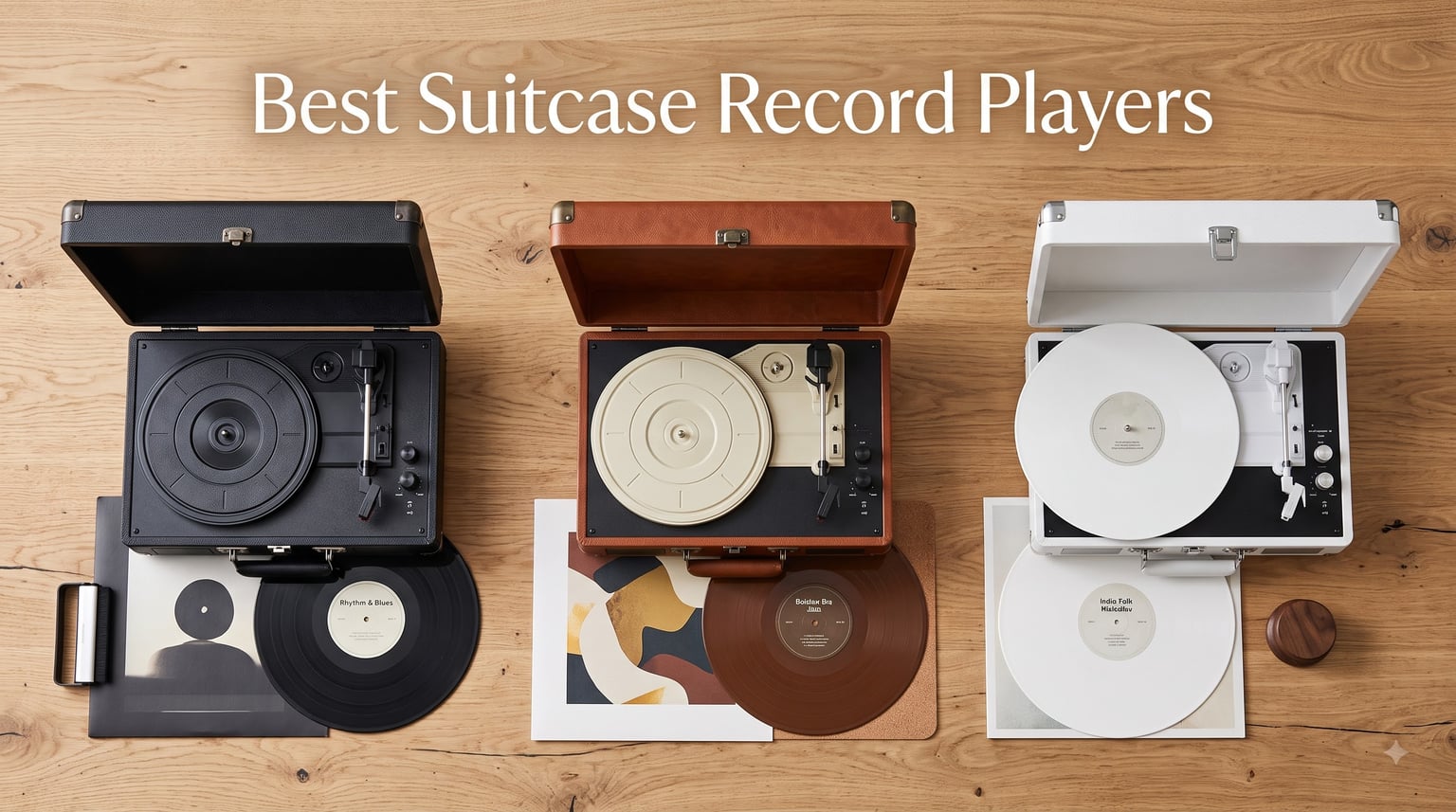 Best Suitcase Record Players