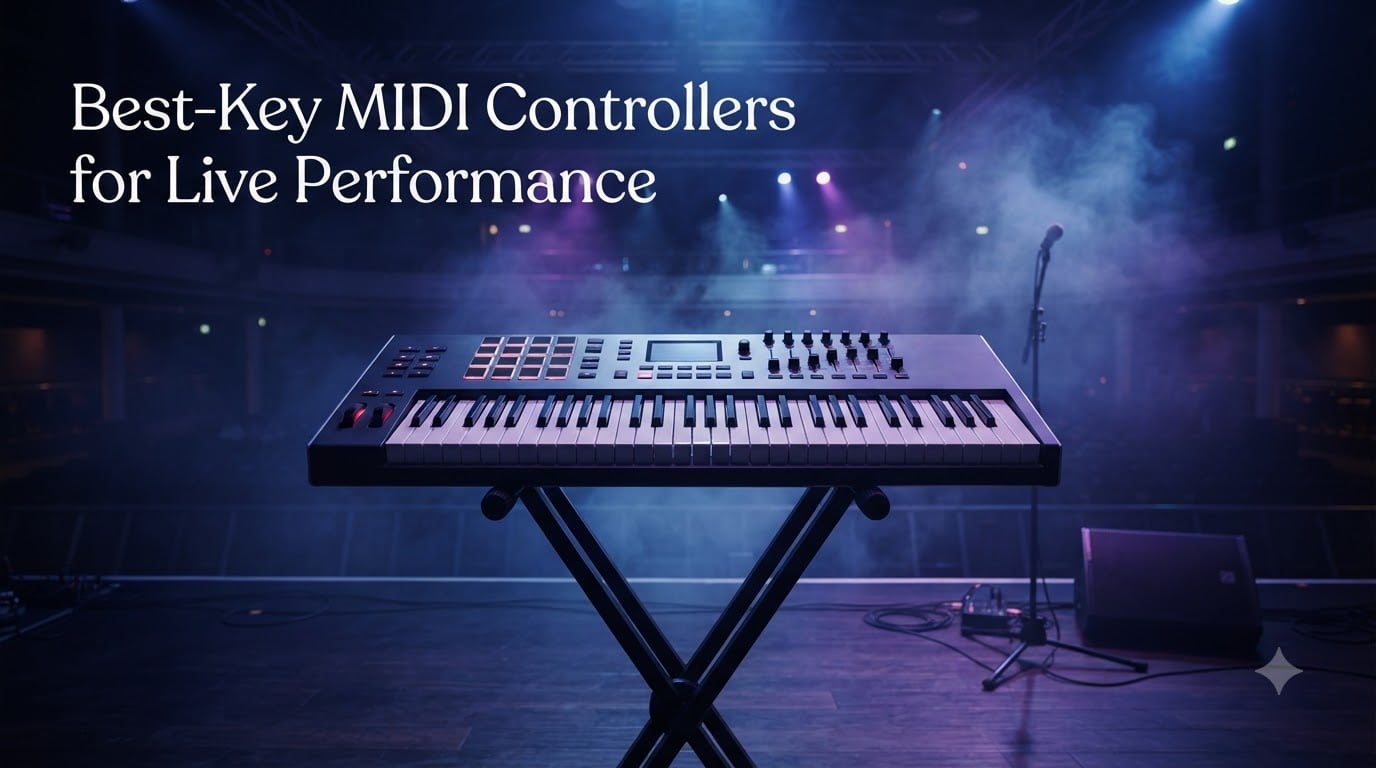 Best 61-Key MIDI Controllers for Live Performance